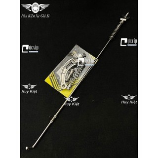 Càng thắng sau salaya inox 304 cong + đũa thắng inox 304 gắn xe future neo, wave rs ms6310