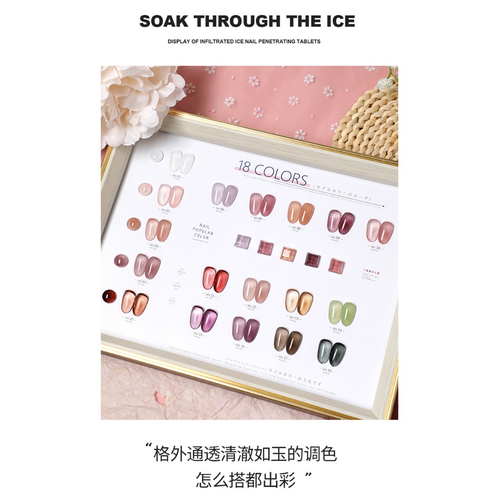 Sơn Gel Thạch Another Sexy 18 Màu tông màu Hàn Nhật