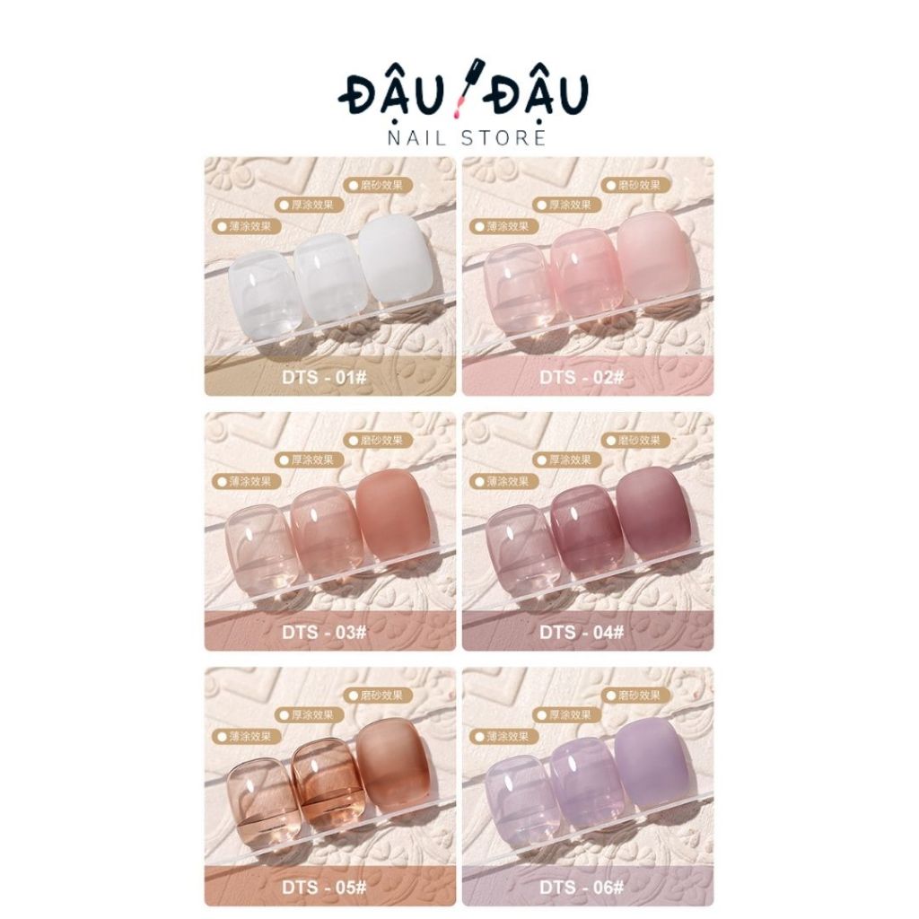 Sơn Gel Thạch Another Sexy 18 Màu tông màu Hàn Nhật