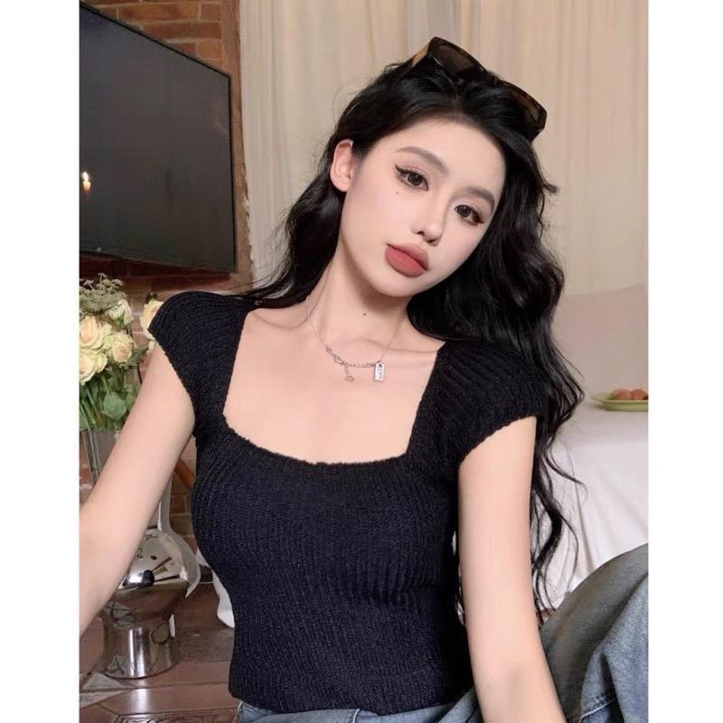 Áo Len Tăm Dây Buộc Sau Eo