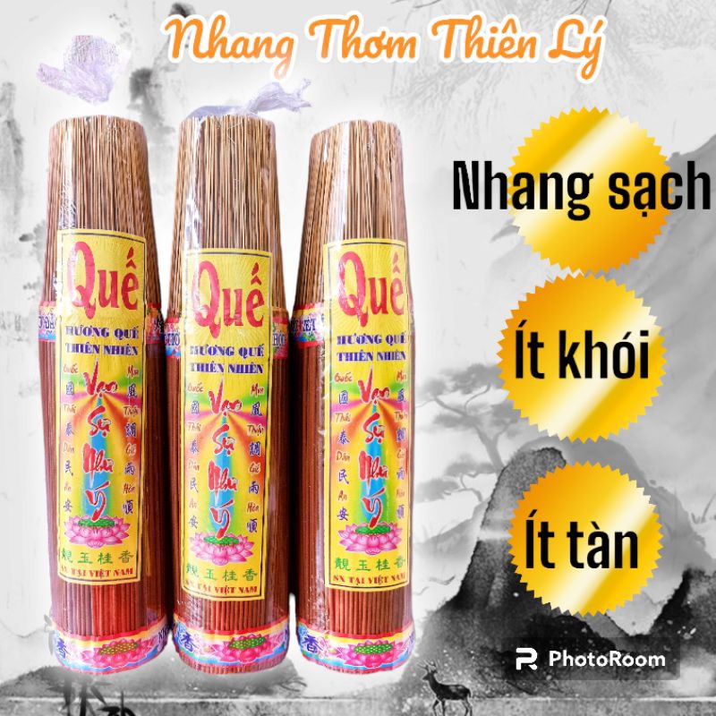 Combo 3 bó Nhang Quế Thiên Lý 1kg