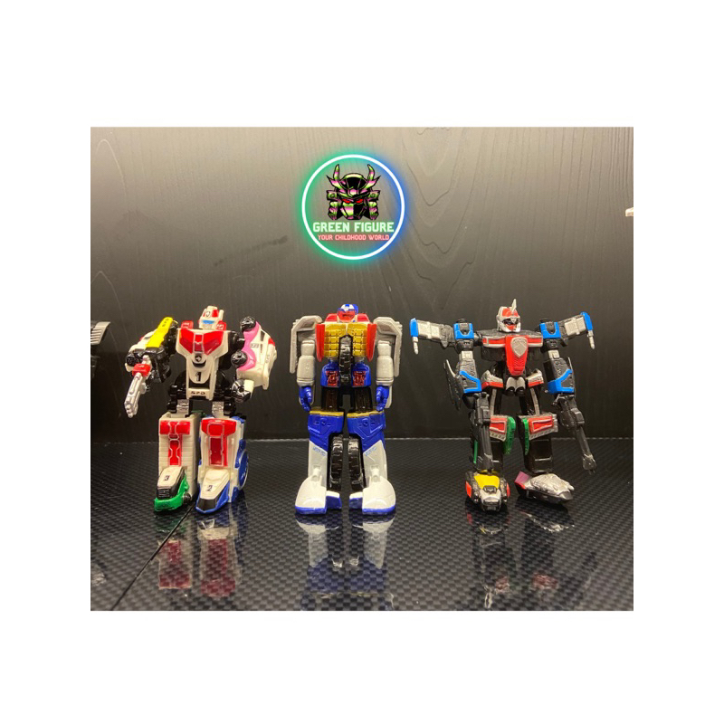 Figure HG Gattai Dekaranger - Đồ chơi siêu nhân Dekaranger - Siêu Nhân Cảnh Sát
