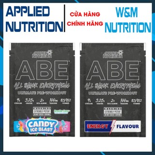 Combo 30 gói sample abe applied nutrition 10.5g - tăng sức mạnh cơ bắp tăng tập trung