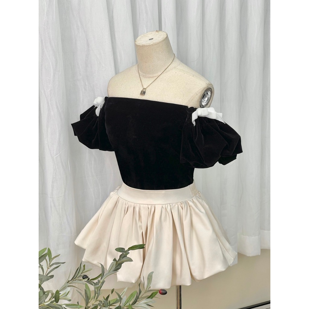 Set Áo Trễ Vai Chân Váy TKCC BAGEO