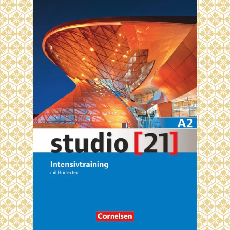 Studio  A1: Studio  A2 Intensivtraining B.o.o.k và Studio  B1 Das Deutschbuch B.o.o.k