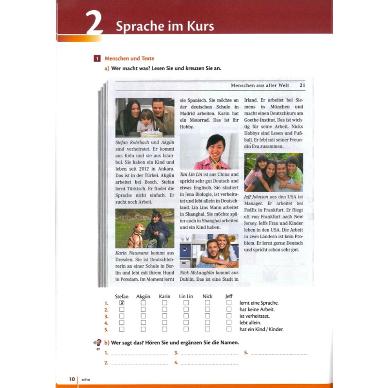 Studio  A1: Studio  A2 Intensivtraining B.o.o.k và Studio  B1 Das Deutschbuch B.o.o.k