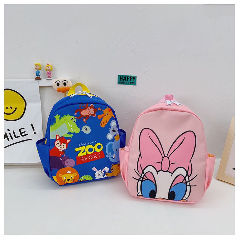 Balo trẻ em hình dễ thương cho bé đi học mẫu giáo