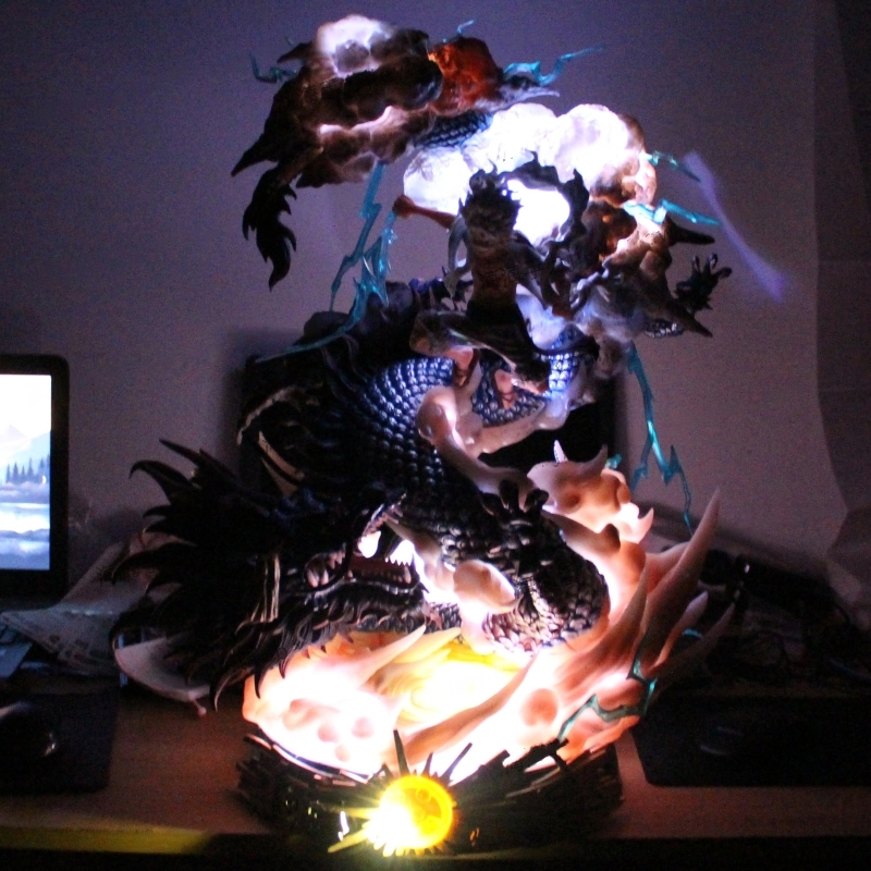 Mô Hình Luffy gear 5 Đồ Long siêu đẹp