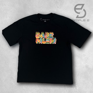 Áo Thun Unisex Local Brand SIMPLE "E" Form Oversize Cotton 100% MLEM