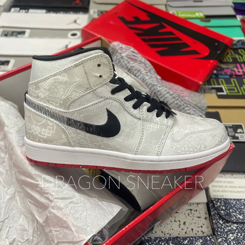Giày Air Jordan 1 Mid Fearless Edison Chen