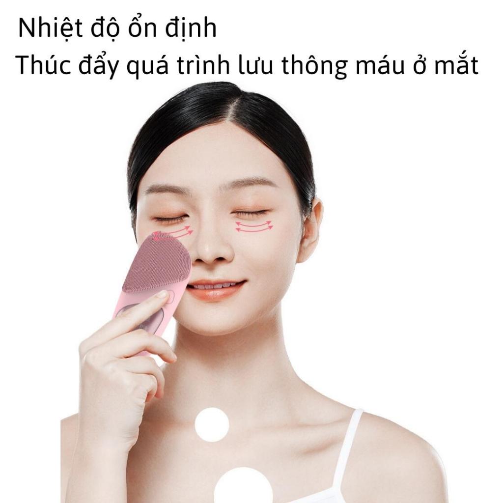 Máy rửa mặt SOGUE SG05 mini cầm tay đa năng giúp làm sạch sâu tẩy da chết | Hanzy Cosmetics