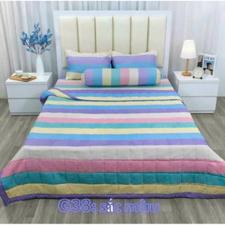 SET CHĂN HÈ GA GỐI POLY 5 MÓN NHIỀU MẪU MÃ ĐẸP ĐƯỢC CHỌN MÀU l GA GỐI POLY GIÁ RẺ l GA GỐI POLY SIÊU ĐẸP
