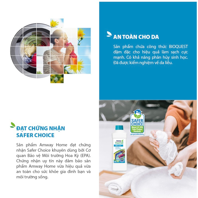 Nước giặt AmwayySA8