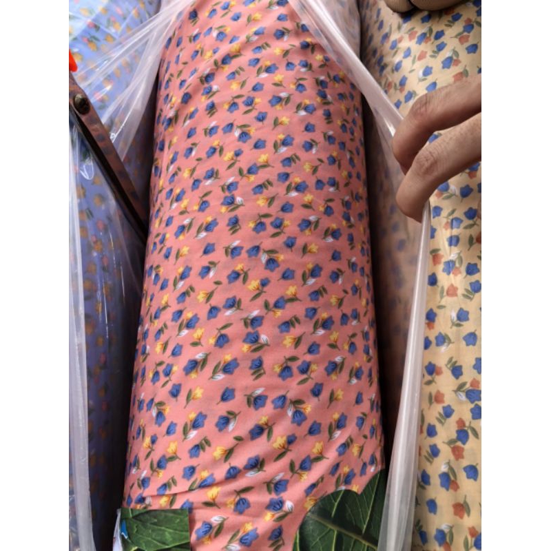 Vải tole lanh loại 1, thấm hút mồ hôi, mặc mát. may đồ bộ, váy ngủ và quần áo trẻ em