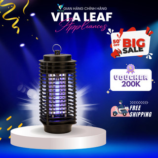 Đèn bắt muỗi Vita Leaf - Đèn diệt muỗi côn trùng thông minh hình tháp 3D hàng chính hãng cao cấp