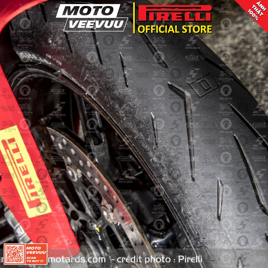 Vỏ lốp xe máy PIRELLI Diablo Rosso Corsa 2 II đủ size xe số 60 70 80 90 100 110 120 130 140 150 17