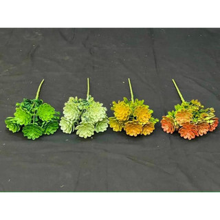Sen đá chùm 5 bông cao cấp decor trang trí nhà cửa , chậu cây - Cây hoa giả