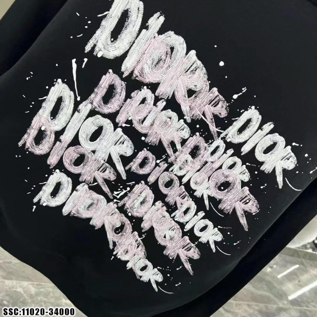 Áo Sweater Nỉ Bông in Họa Tiết Chữ Sau Lưng Phối 3 Màu Trắng, Nâu, Đen Trẻ Trung