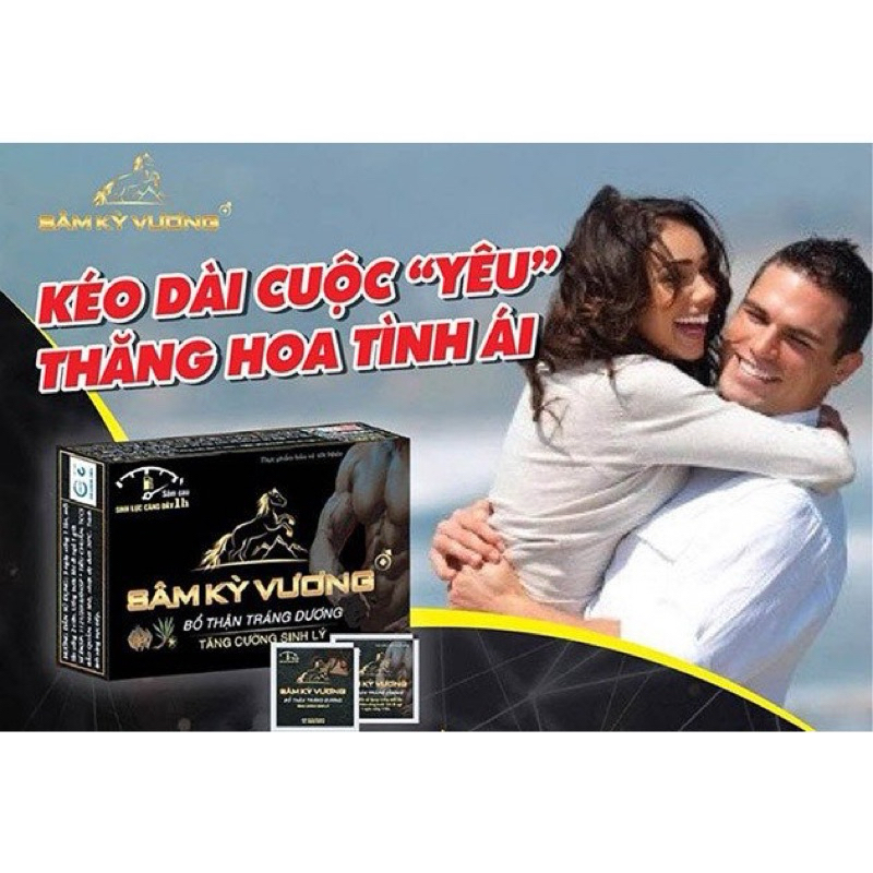 Viên Uống Sâm Kỳ Vương, Bổ Thận, Tráng Dương, Tăng Cường Sinh Lý Tức Thì