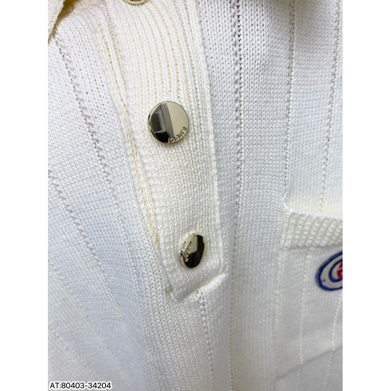 Áo cổ POLO vải dệt logo G.G thêu bản SUPPER hàng QC cao cấp