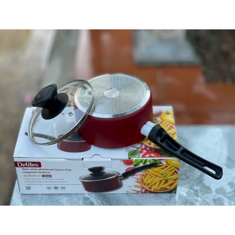 Quánh CHỐNG DÍNH BABY ELMICH EL -  ĐÁY TỪ SIZE 16CM