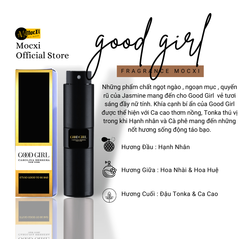 Nước Hoa Mini 20ml GOODGIRL Ngọt Ngào