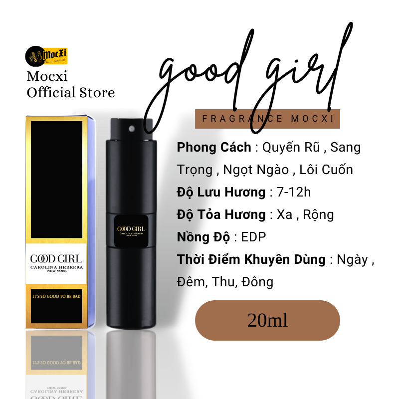 Nước Hoa Mini 20ml GOODGIRL Ngọt Ngào