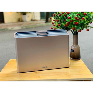 🇩🇪CHÍNH HÃNG-BỘ 4 thớt JOSEPH JOSEPH FOLIO size lớn DÀY DẶN- BỀN ĐẸP- KHÁNG KHUẨN 24*34cm