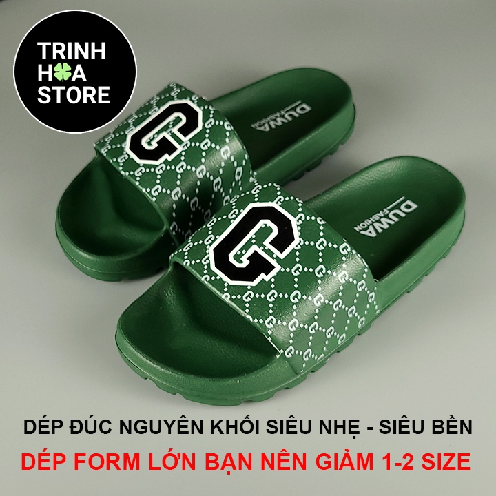 Dép nam , nữ big size quai ngang , bánh mì đúc nguyên khối , siêu nhẹ , siêu bền , xu hướng 2023 - Hàng VNXK -TH193-13