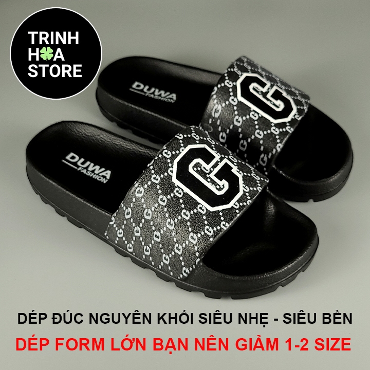 Dép nam , nữ big size quai ngang , bánh mì đúc nguyên khối , siêu nhẹ , siêu bền , xu hướng 2023 - Hàng VNXK -TH193-13