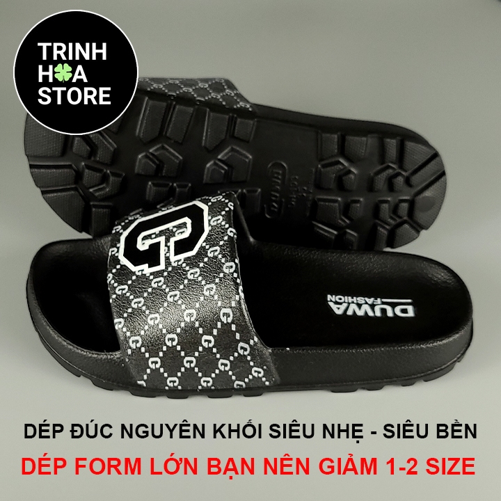 Dép nam , nữ big size quai ngang , bánh mì đúc nguyên khối , siêu nhẹ , siêu bền , xu hướng 2023 - Hàng VNXK -TH193-13