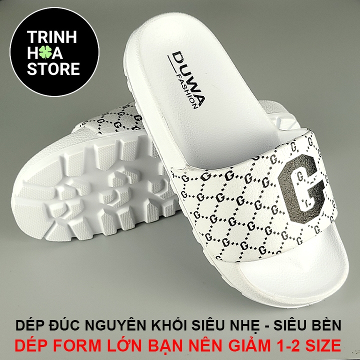 Dép nam , nữ big size quai ngang , bánh mì đúc nguyên khối , siêu nhẹ , siêu bền , xu hướng 2023 - Hàng VNXK -TH193-13