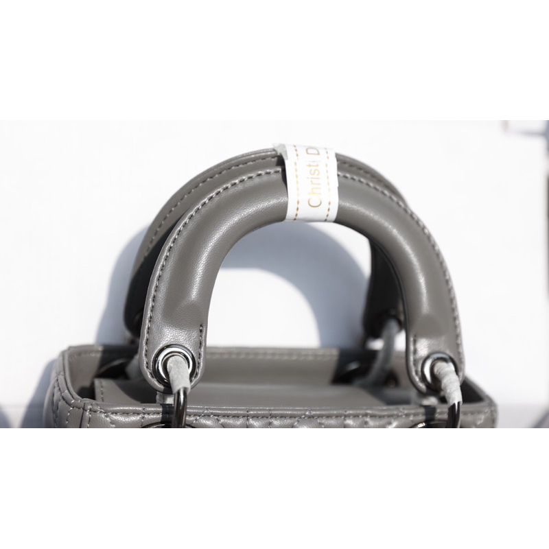 Túi Xách DD IOR Lady Charm Đen Ghi Size 17/20  -  By Anh Dinh Phuong