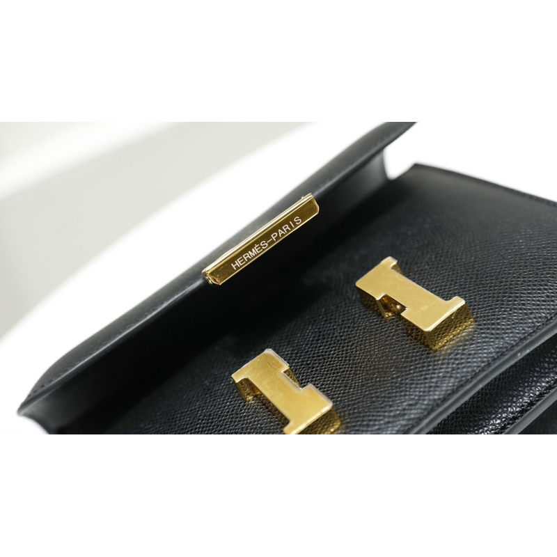 Túi Xách Hermes Trắng Đen Nâu Constance Size 20  -  By Anh Dinh Phuong