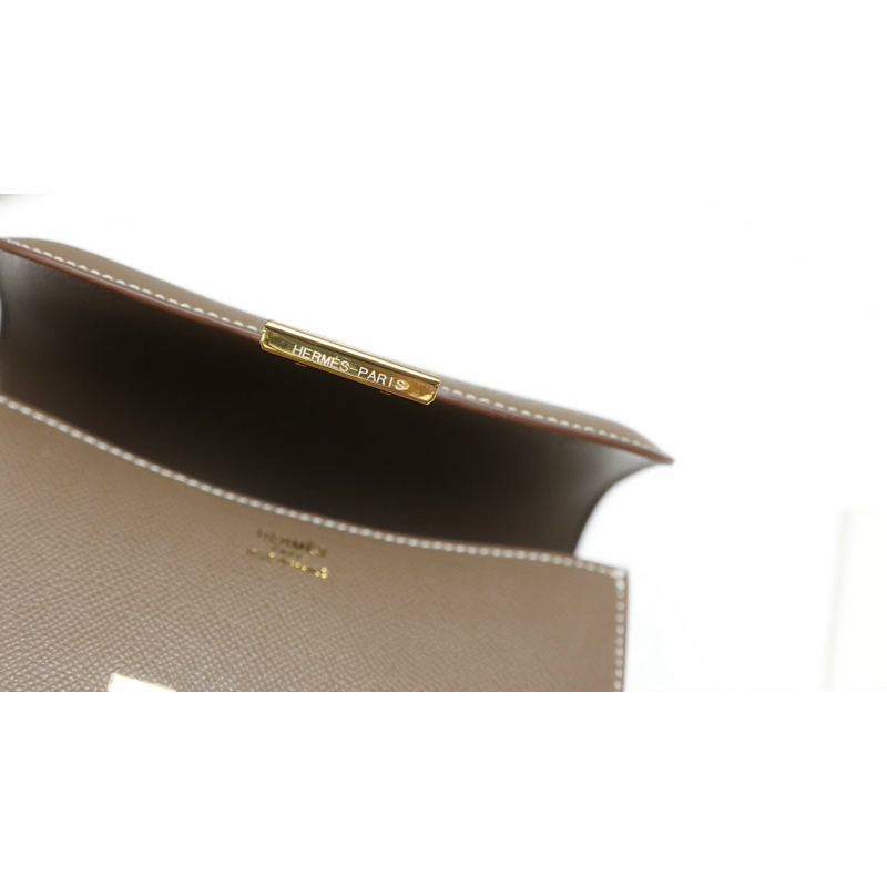 Túi Xách Hermes Trắng Đen Nâu Constance Size 20  -  By Anh Dinh Phuong
