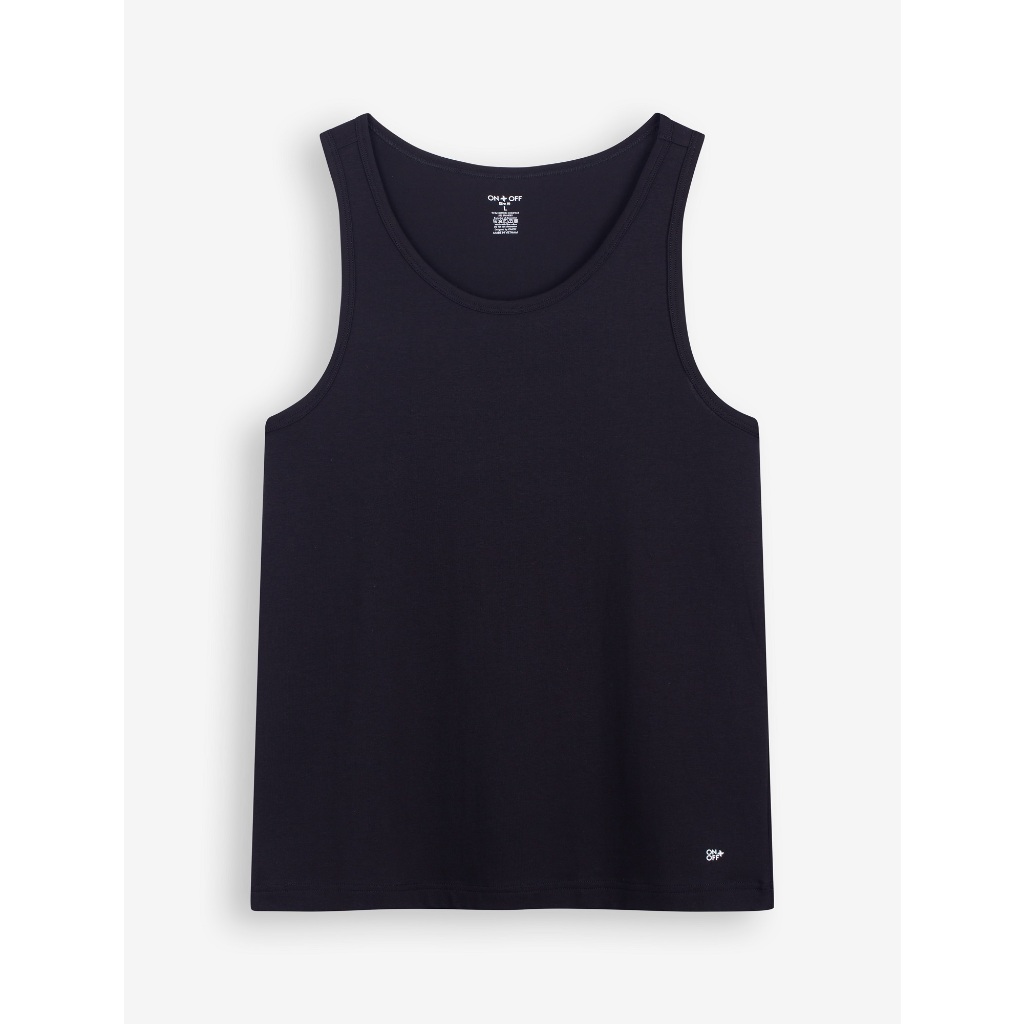 Áo ba lỗ nam cotton compact thấm hút mồ hôi làm mát nhanh ONOFF 18IA23A017