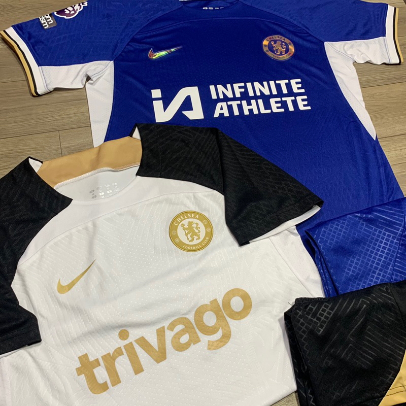 Quần Áo Bóng Đá, Áo Đá Banh CLB Chelsea 2023/2024 - Mẫu Chuẩn Thì Đấu - Vải Polyester Thái Cao Cấp