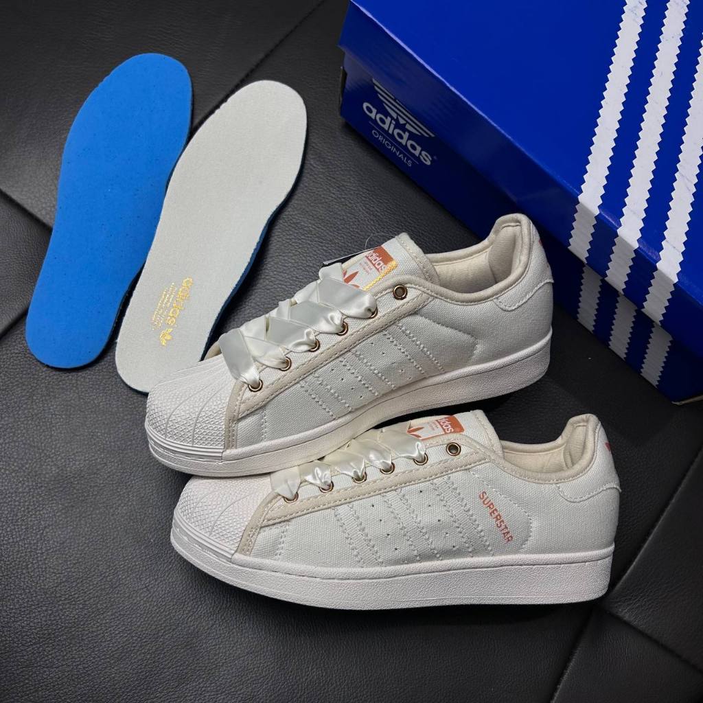 GIÀY SNEAKER ADIDAS SUPERSTAR RIZE SÒ DÂY NƠ NHIỀU MÀU PHONG CÁCH FULLBOX + FREESHIP