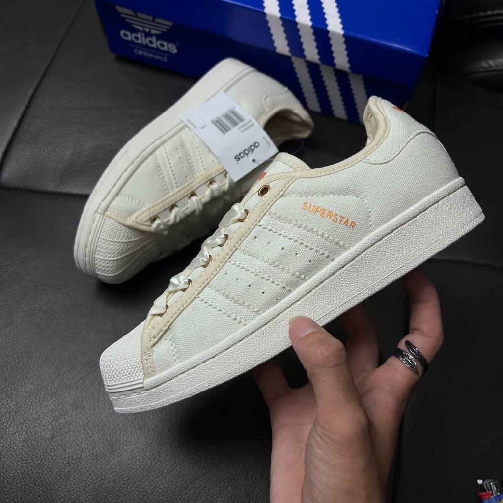 GIÀY SNEAKER ADIDAS SUPERSTAR RIZE SÒ DÂY NƠ NHIỀU MÀU PHONG CÁCH FULLBOX + FREESHIP