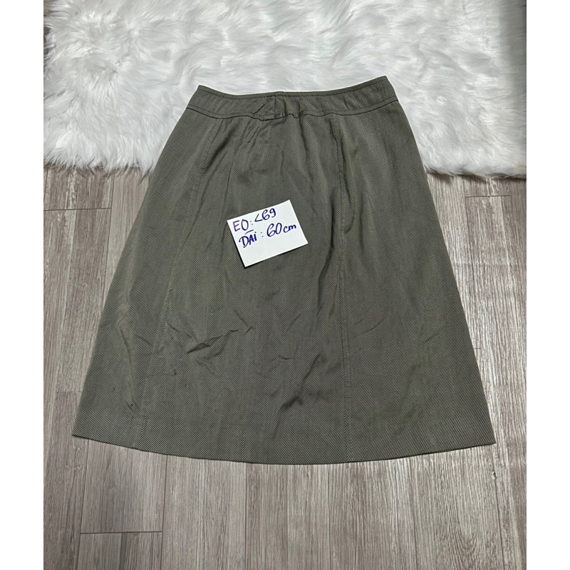 Pass chân váy dài xếp ly, chân váy lửng, chân váy jeans