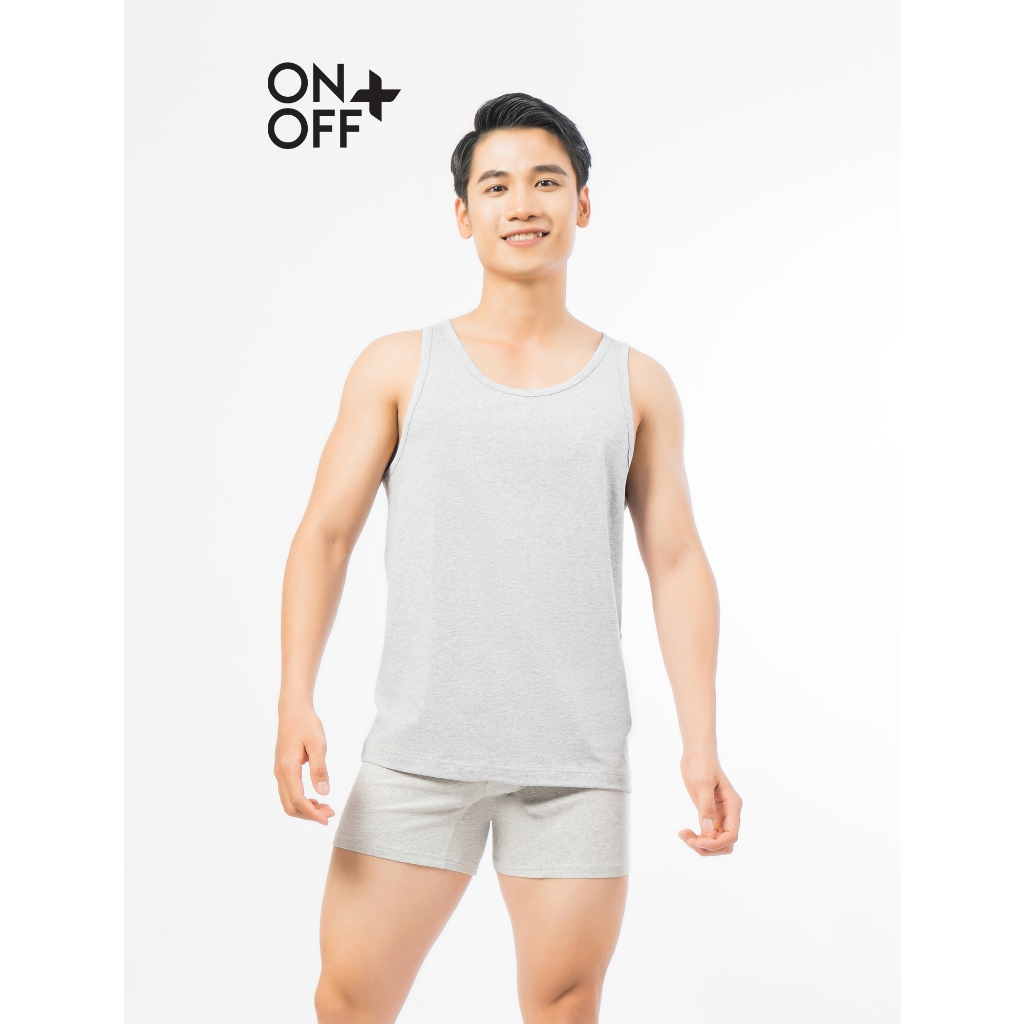 Quần lót nam cotton 2 in 1 dáng boxer kháng khuẩn thấm hút mồ hôi ONOFF 18UK23A038