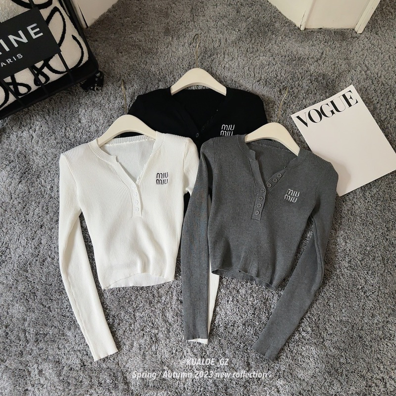 Áo len miumiu QCCC