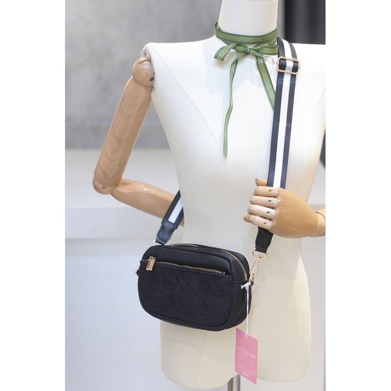 Túi skinny zip đeo chéo