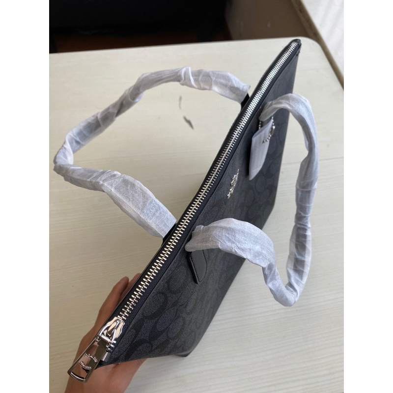 Túi coach zip tote đeo vai