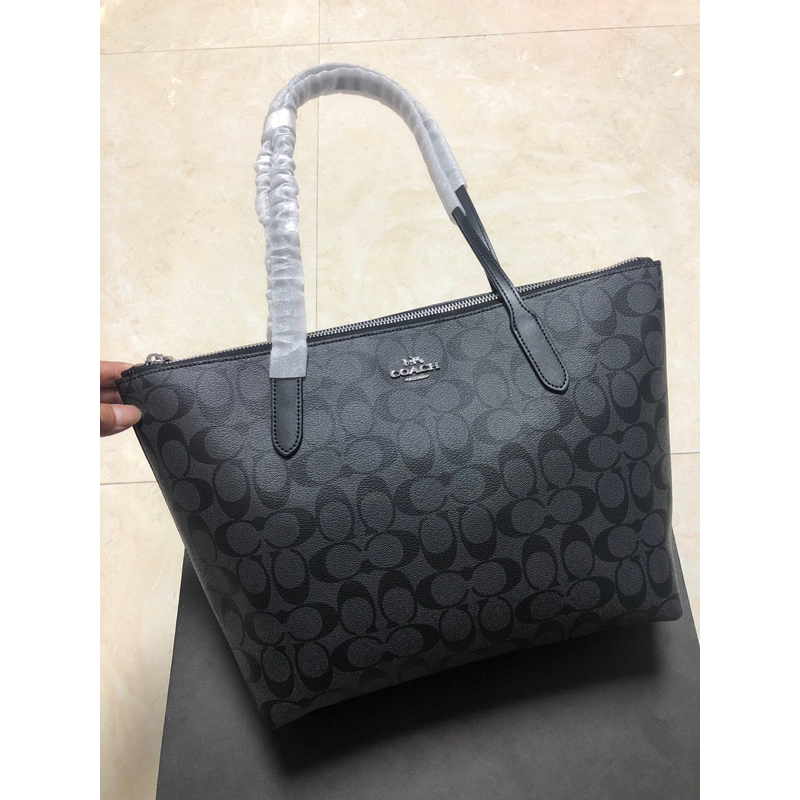 Túi coach zip tote đeo vai
