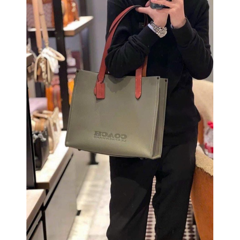 Túi coach relay tote công sở