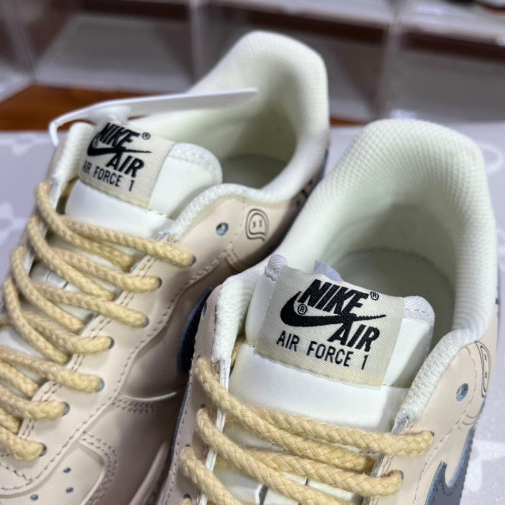 Giày thể thao AF1 just did , AIR FORD just did màu nâu dành cho nam nữ đủ size 36-43