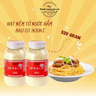 Hạt nêm từ nước hầm và rau củ youki - nội địa nhật bản 520g