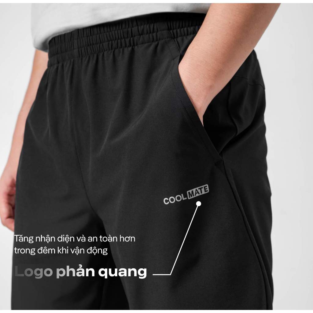 Quần Short thể thao nam 9" thấm hút tốt và nhanh khô - Thương hiệu Coolmate