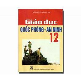 Giáo dục quốc phòng an ninh 12 kèm bút chì cute